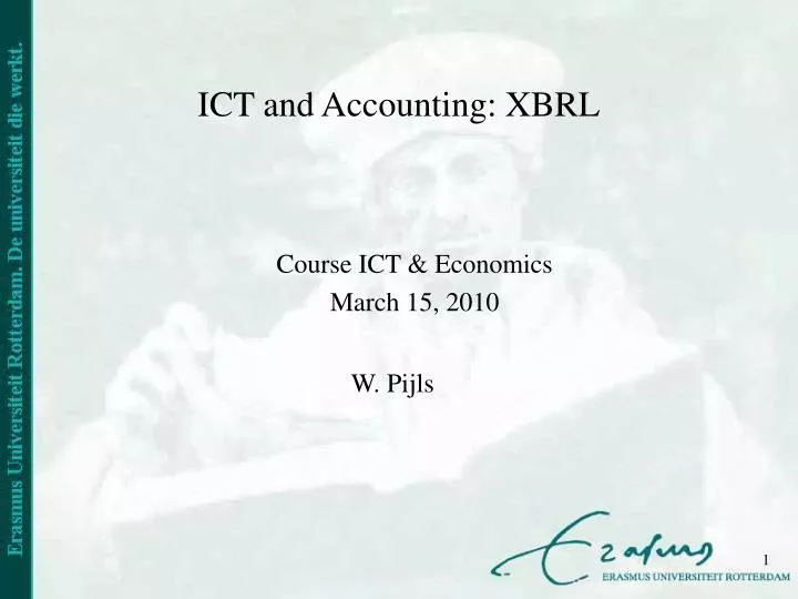 course ict economics march 15 2010