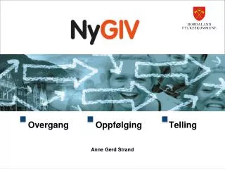 overgang oppf lging telling anne gerd strand