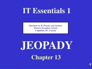 IT Essentials 1