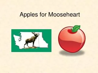 Apples for Mooseheart