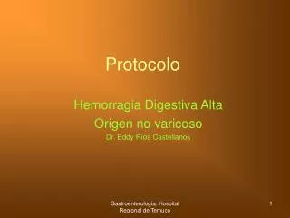 protocolo