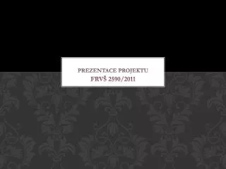 prezentace projektu