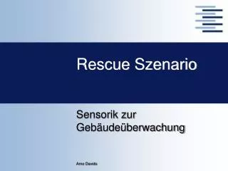 sensorik zur geb ude berwachung