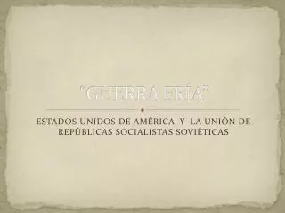 guerra fr a