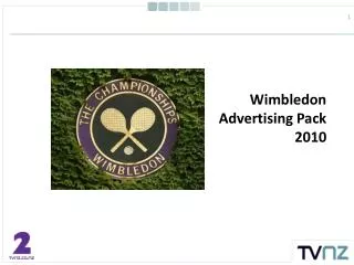 Wimbledon Advertising Pack 2010