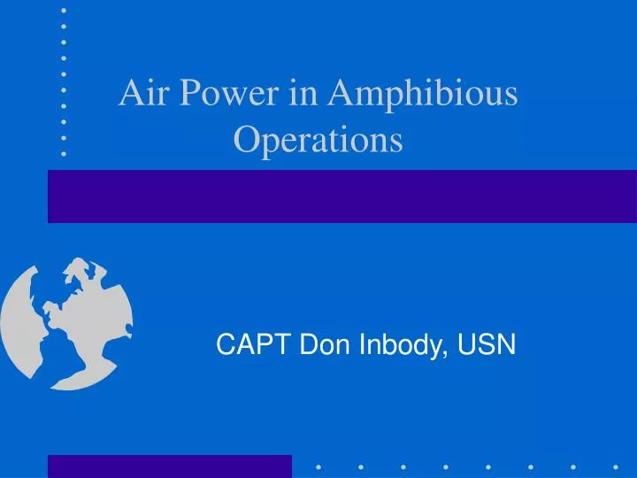 air power in amphibious operations