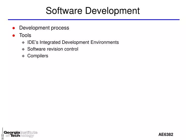 software development