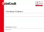 From Basel 2 to Basel 3 - slide 1