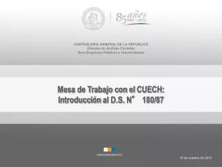 CONTRALORÍA GENERAL DE LA REPÚBLICA División de Análisis Contable