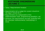 SOFTWARE ENGINEERING LECTURE 3 - slide 1