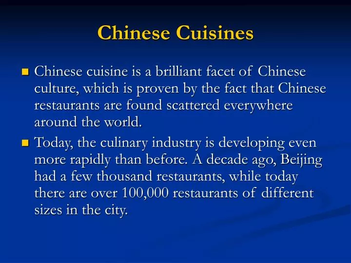 chinese cuisines