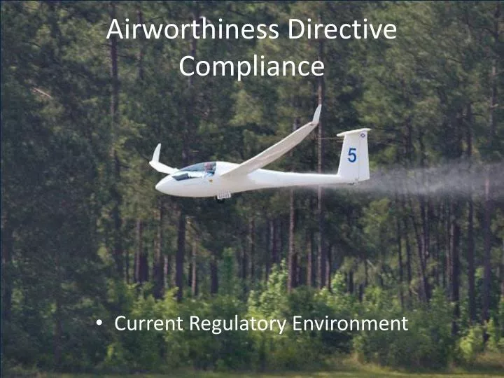 airworthiness directive compliance