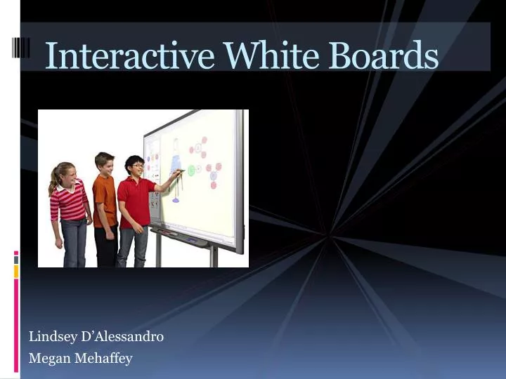 interactive white boards