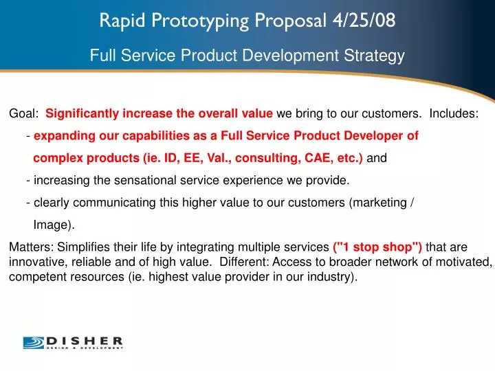 rapid prototyping proposal 4 25 08