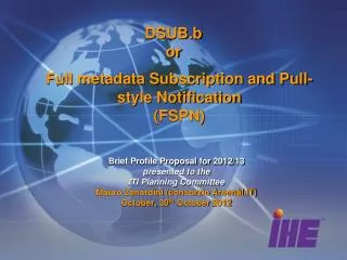 Full metadata Subscription and Pull-style Notification (FSPN)