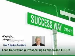Lead Generation &amp; Prospecting Expireds and FSBOs