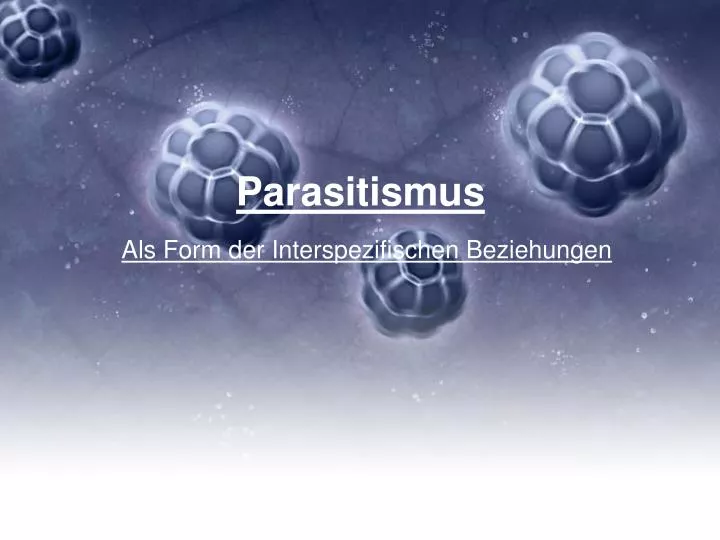 parasitismus