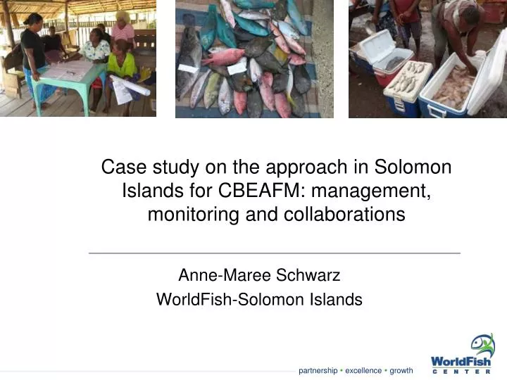 case study on the approach in solomon islands for cbeafm management monitoring and collaborations