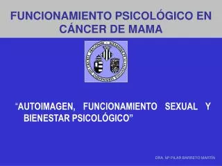 funcionamiento psicol gico en c ncer de mama