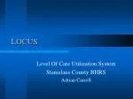 LOCUS - slide 1