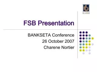 FSB Presentation
