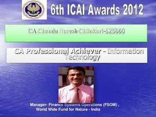 CA Chandu Naresh Chilukuri -525660