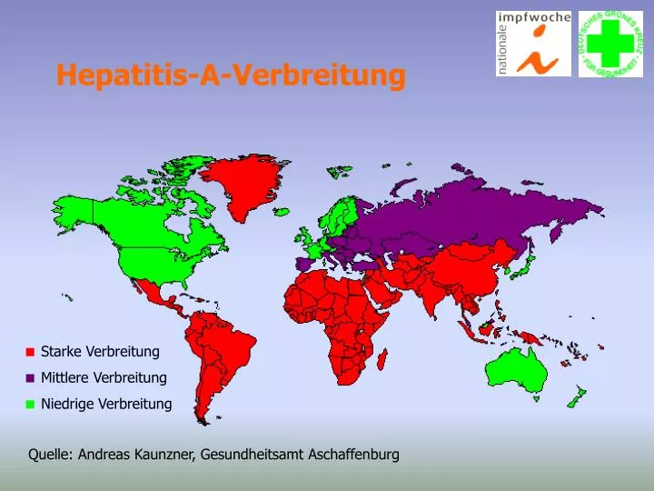 hepatitis a verbreitung