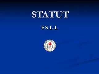 statut