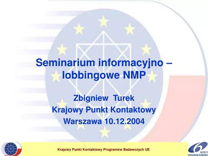 seminarium informacyjno lobbingowe nmp