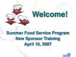 Welcome! - slide 1
