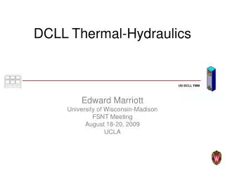 DCLL Thermal-Hydraulics