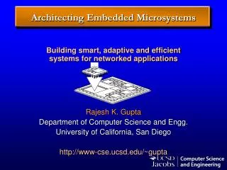 Architecting Embedded Microsystems