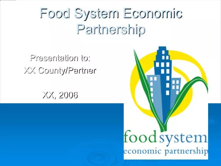 food system economic partnership