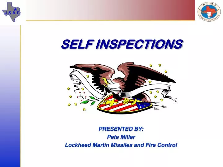 self inspections