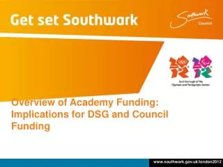 Overview of Academy Funding: Implications for DSG and Council Funding