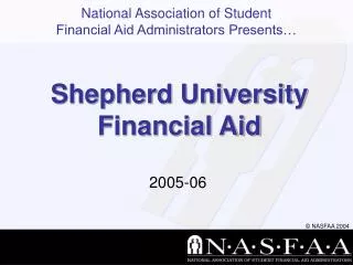 Shepherd University Financial Aid