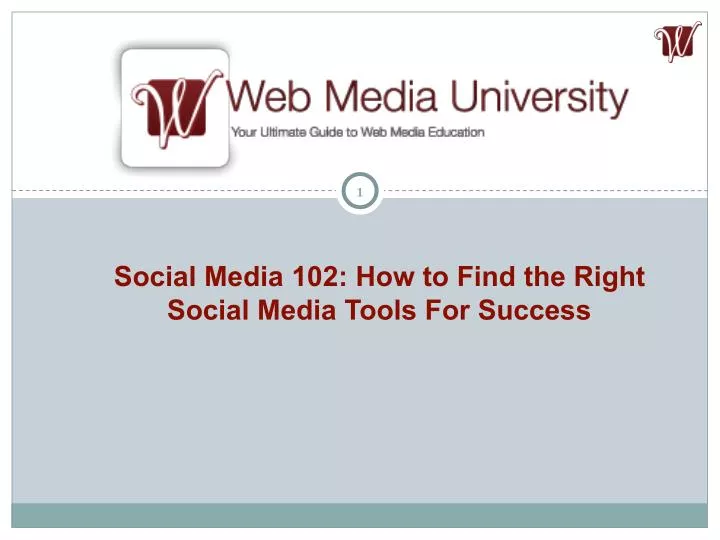 social media 102 how to find the right social media tools for success