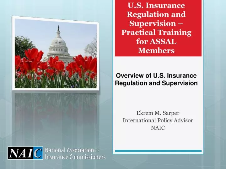 u s insurance regulation and supervision practical training for assal members