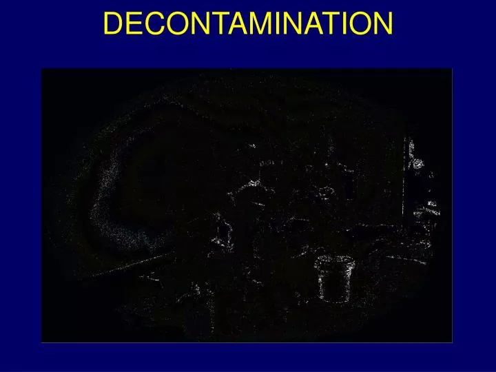 decontamination