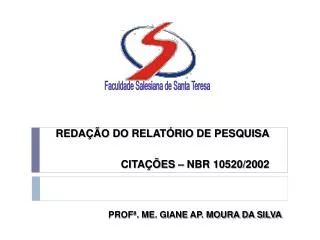 prof me giane ap moura da silva