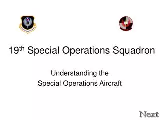 19 th Special Operations Squadron