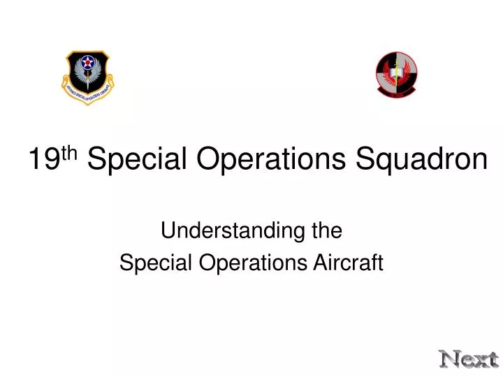 19 th special operations squadron