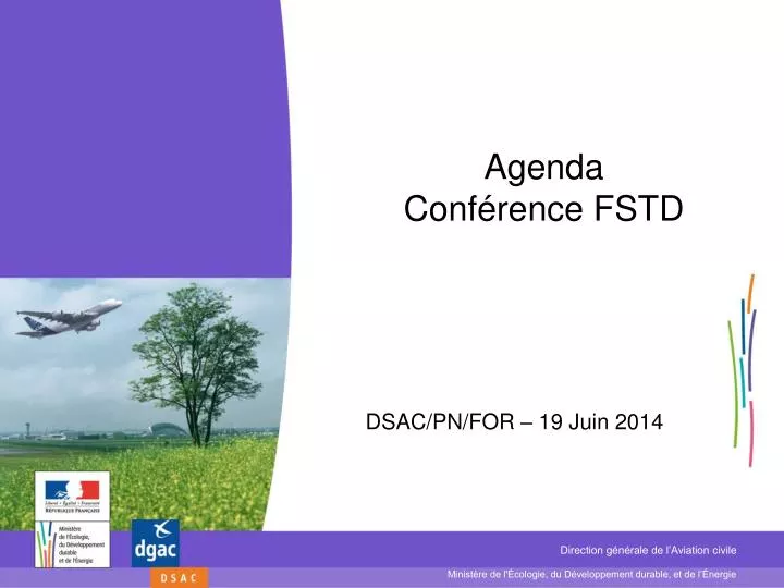 agenda conf rence fstd