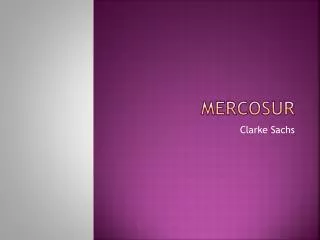 MERCOSUR