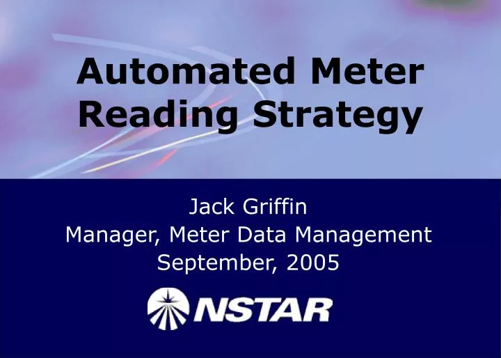 automated meter reading strategy