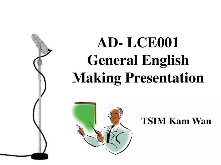 ad lce001 general english making presentation
