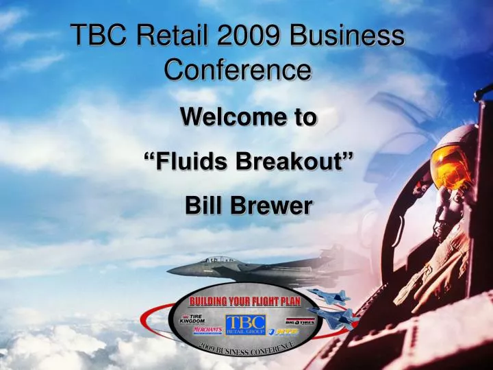 tbc retail 2009 business conference