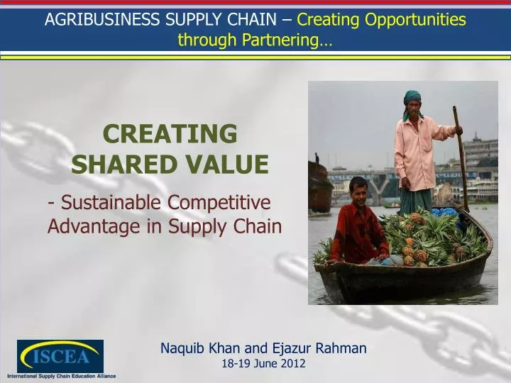sustainable competitive advantage in supply chain