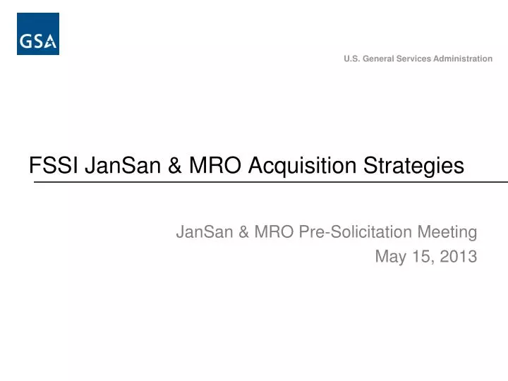 fssi jansan mro acquisition strategies