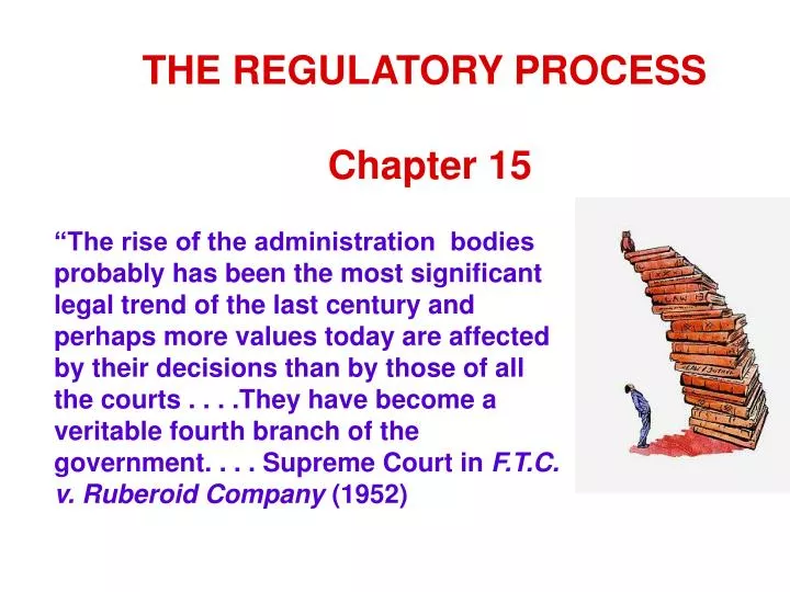 the regulatory process chapter 15
